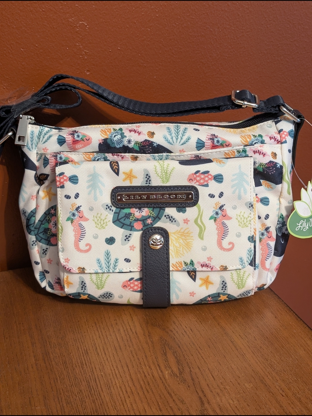Lily Bloom Sea Life Crossbody Bag